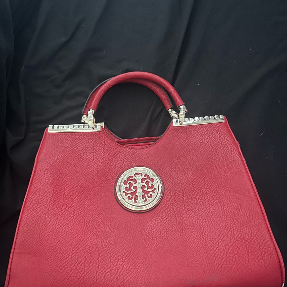 Elegant Red Handbag